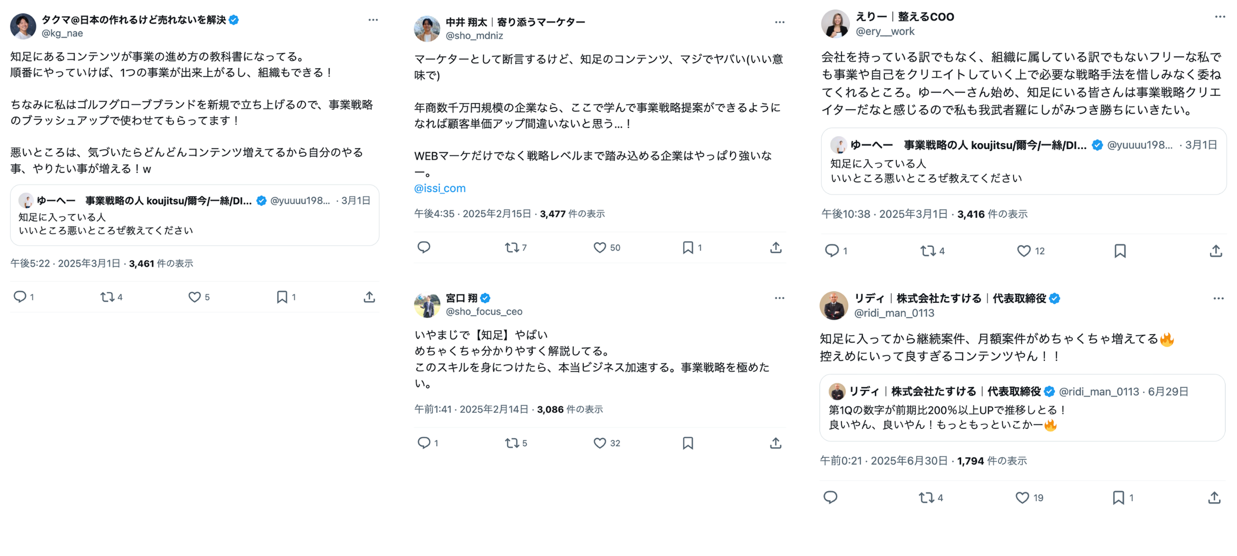 SNSの口コミ
