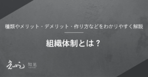 組織体制
